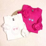 Heart eyes smiley face sweatshirt